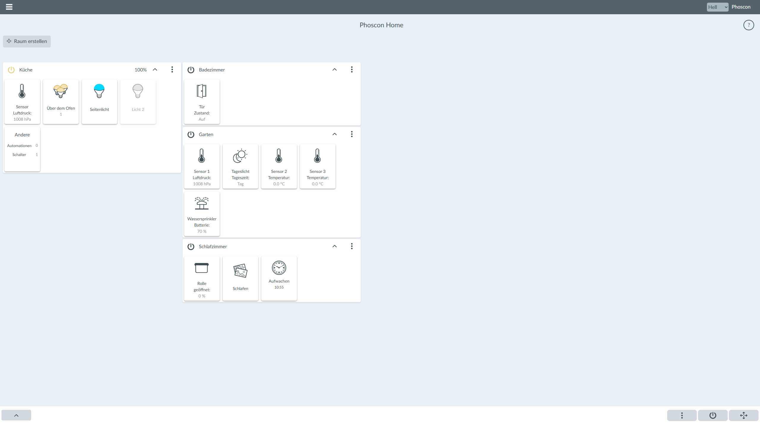 Gateway Liste - Browser