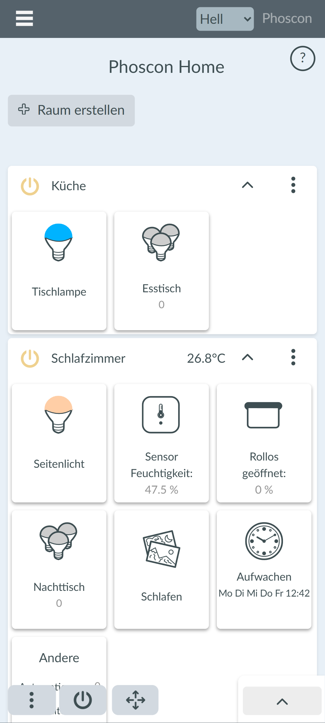 Gateway Liste - Smartphone App