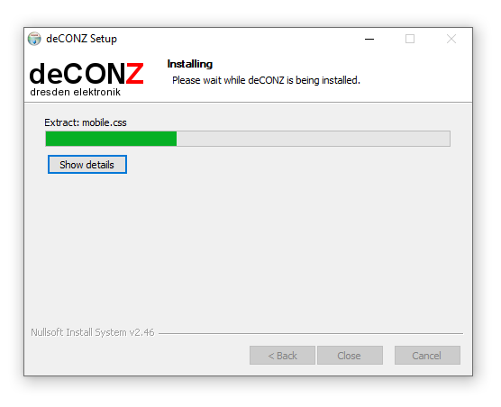 deCONZ Installation