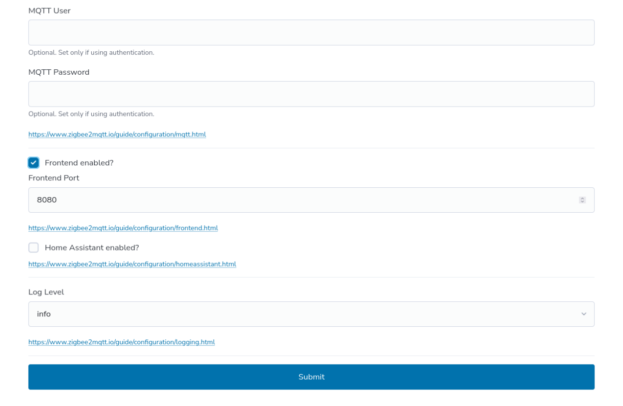 ConBee II Onboarding Frontend aktivieren