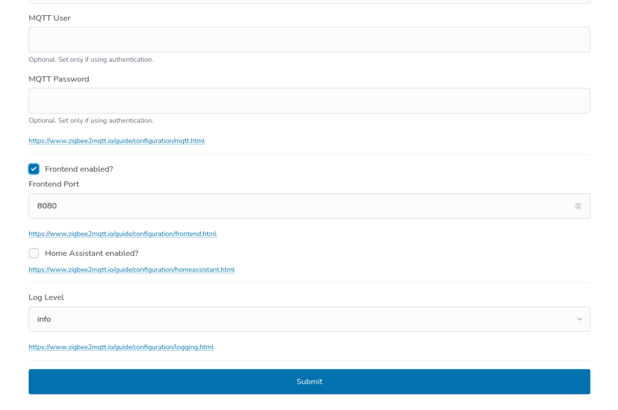 ConBee III Onboarding Frontend aktivieren